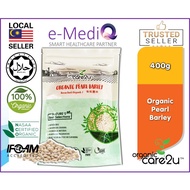 Care2u Pearl Barley / Beras Barli [Halal] Organic (400g) (Exp: Jan/2027)