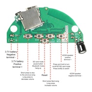 Type C 3.7V Bluetooth Amplifier Speaker Module 3D Stereo Sound Hi-Fi Lossless Audio 60Hz-20kHz Suppo
