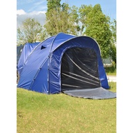 Rainproof Sunscreen Rear Extension Tent 6 People Rear Tent, SUV Tent, Self-Driving Tour 6 People RV 