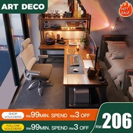 Gaming Table L Shape Table Office Table 180CM Carbon Matte E-Sport/Computer/PC/Study Table Meja Komp