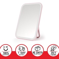 Miniso Square Led Table Mirror (Pink)