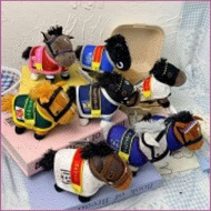 SQ4 Japanese Horse Racing-Themed Plush Bag Charm Blind Box plushie QS4