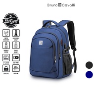 BRUNO CAVALLI Everyday Backpack XL 18460-20 - Black/Blue (37L)