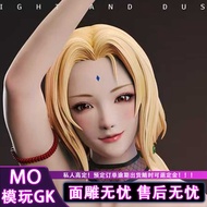 MO Model Play Naruto Light Dust Studio Tsunade Hinata Model Play Handmade Statue GK
