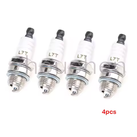 4pcslot High Quality Spark Plug L7T L7TC FOR 2 STROKE ATV MINI SUPER POCKET BIKE Trimmer Mower 47CC 