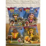 BoBoiBoy / Yaya / Ying / Gopal Action Figure | Set Mainan + Free Topi BoBoiBoy Setiap Figure