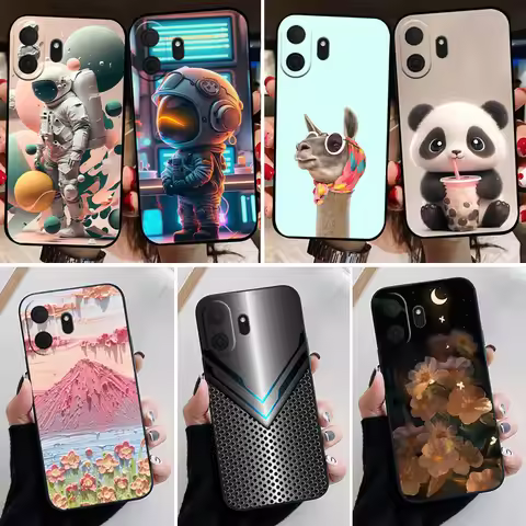 For TCL Nxtpaper 70 Pro 5G Case Astronaut Panda Painted Soft Silicone Back Cases for TCL Nxtpaper 70