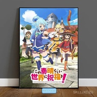 KonoSuba Gods Blessing on This Wonderful World Anime TV Series Movie Poster  Wall Art Home Decor Pri