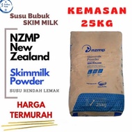 READY SUSU BUBUK SKIM MILK NZMP POWDER RENDAH LEMAK / TANPA LEMAK 25kg