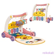 Baby Toy Pedal Piano Walker – 2-in-1 Multifunctional Fitness Rack & Musical Stroller for Infants 0-6