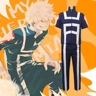ZH【 Ready Stock】My Hero Academia Boku No Hero Academia Cosplay Gym Sport Costume Suit Uniform