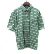 Arnold Palmer green Polo Shirt Short sleeves overall pattern Direct from Japan Secondhand
