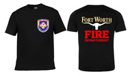 Summer Men O-Neck Cotton T Shirt Fort Worth Fire Departement Logo T Shirt Casual Tees Tops Harajuku Streetwear XS-4XL-5XL-6XL