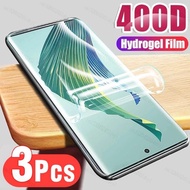 MotoG24 3Pcs 400D HD Clear Soft Hydrogel Film For Motorola Moto G24 G15 Power G85 G75 G64 G55 G45 G3