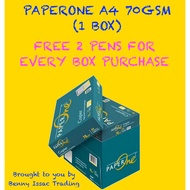 A4 PaperOne Copier Papers 70gsm Printing Papers - Plain - Office Supplies (5 reams per box)