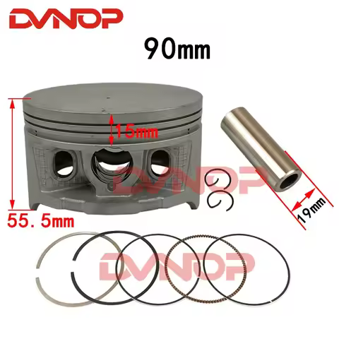 Piston Gasket Kit For Honda Foreman 450 TRX450 S/ES/FE/FM 4x4 1998-2004 90mm 450cc 12100-HN0-A00 121