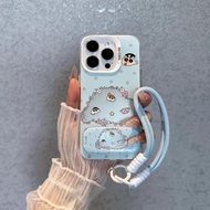 【Case+Stand+bracelet】Case Vivo Y20 Y02 Z5i Y02T Y12i T1 Y15S Y11 U10 Y17Y30Y15Y12 IQOO Y10 Y11 Y5S Y