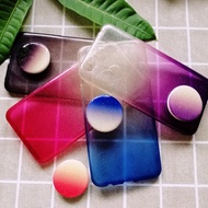 MT26 GLITTER FADE CLEAR CASE W/ POP SOCKET OPPO F5 F7 F11 PRO A71