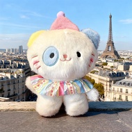 【Ready Stock】 Viral Traveling Cat Plush Toy Dressed Little Monster Doll Soft Stuffed Animal Birthday