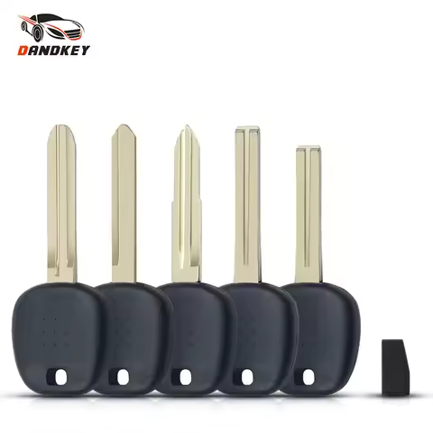 Dandkey G Chip 4D67 Chip 4C Chip Transponder Car Key Shell Case For Toyota 4Runner Sienna Avalon Cam