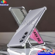 Samsung A56 5G / A55 5G / A35 5G / A54 5G / A34 5G Transparent Protection Shockproof Case Cover Casi