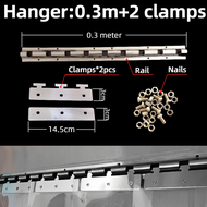 Curtain Hanger PVC Door Curtain Strip Hanger Stainless Steel Curtain Hanger 门帘 Air Curtain PVC Curta
