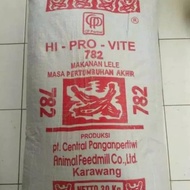 TERLARIS Pakan Pelet Ikan Hi-Provit 782, 1sak=30kg