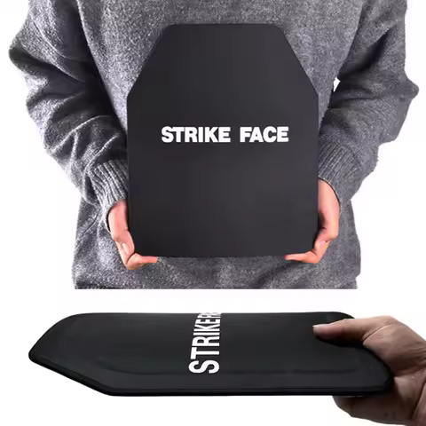Tactical Bullet-Proof Steel Plate For Safety Vest Ballistic Body Armour Board NIJ IIIA grade
