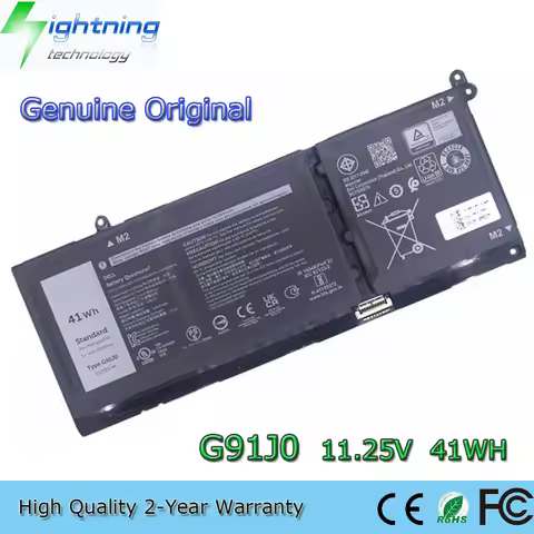 Brand New Genuine Original G91J0 11.25V 41Wh Laptop Battery for Dell Inspiron 5310 5410 5415 5418 La