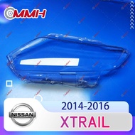 Nissan Xtrail x trail X-TRAIL 2014-2016 เลนส์ไฟหน้า ฝาครอบไฟหน้า ไฟหน้ารถยนต์ ไฟหน้าสําหรับ ฝาครอบไฟ