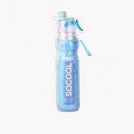 Water Bottle with Spray Mist BPA-free Leak-proof Sport Bottle, Keep cold, More for Cold Drinks, for 