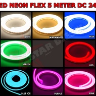 LED NEON FLEX STRIP LIGHT DC 24V 5 METERS