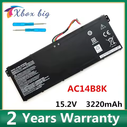 AC14B8K AC14B3K Battery For Acer Aspire R5-571T R5-571TG S14 CB3-511 Swift 3 3S F314-51 E5-77 SF314-