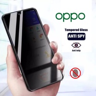 LAYAR Tempered glass Full screen Privacy oppo A31 A32 A33 A35 A74 A76 A83 A91 A96 A97 A95 A95 R17 R1