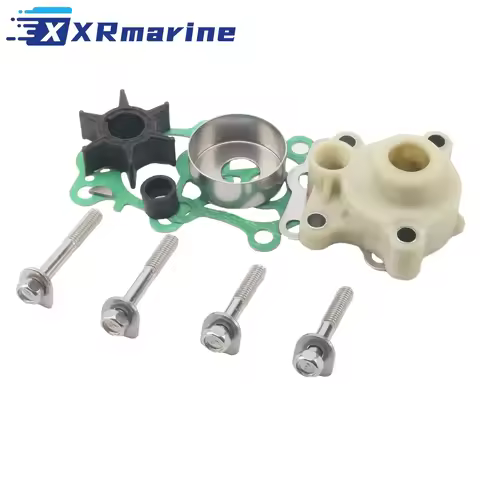 663-W0078-00 Water Pump Impeller Kit for Yamaha 2-Stroke 55HP C55 CV55 Outboard Motor 663-W0078-A0 1