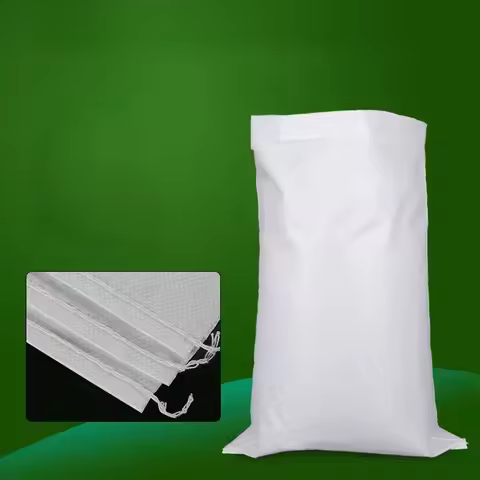 10PCS Wholesale Thick White Woven bags Moving Package Snake Skin bags Rice Flour Plastic Sack Moving