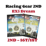 Honda EX5 Dream IKK Racing Gear BOX 2ND 16T / 28T GEARBOX 100% Ori IKK Racing