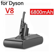 For dyson V8 battery 6800mAh 21.6V Battery For Dyson V8 Battery Absolute Animal Li ion Vacuum Cleaner Rechargeable BATTERY L30 bp039tv