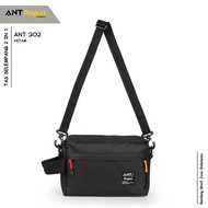 ANT PROJECT - Clutch Bag ANT 302 BLACK