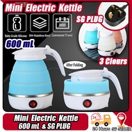 🇸🇬 ReadyStock - Travel Kettle Electric Portable Foldable Electric Kettle Portable Mini Travel Kettle
