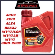 Original Perodua Auto Transmission Fluid ATF D3-SP 1Litre Myvi Lagi Best Alza Axia Bezza Aruz Minyak