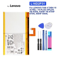 แบตเตอรี่ L16D2P31 7000MAh สำหรับ LENOVO TAB 4 TAB4 10 / 10 REL / 10 PLUS 10 PLUS TB-X304L X304F TB-