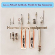 Rongpeng Sprayer SPQ911 Spray Gun Gun Needle 818 Nut Valve Seat Gun Thimble G11 J90 Spray Gun Gun Ne