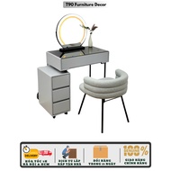 T90 Dressing Table Led Mirror, 3-Color Touch Light. Bedroom Decor. Code GL01