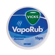 VICKS VAPORUB 10G / vicks vaporub 10g - 100% original