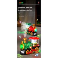 KIDZMANIA - VINTAGE TRAIN TOY ELECTRIC TRAIN LANTERN WITH COLORFUL LIGHTS AND SOUND (AK101)