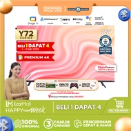 [Google TV]COOCAA TV 75 inch Y72 - Smart TV - 4K - UHD - Netflix/Youtube - Google Assistant - Dolby 