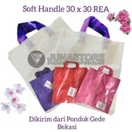 REA 30 x 30 Soft Handle Shopping Bag Plastic