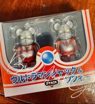 Bearbrick 100% 咸蛋超人 杰克奧特曼 佐菲奧特ultraman 全新