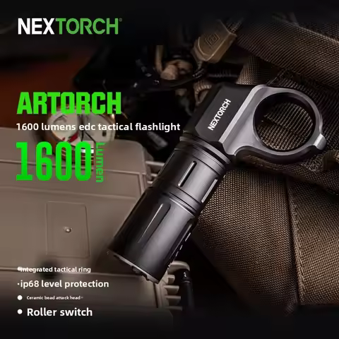 Nextorch Artorch Mini LED Flashlight USB Rechargeable Super Bright Portable Pocket Torch Outdoor Cam